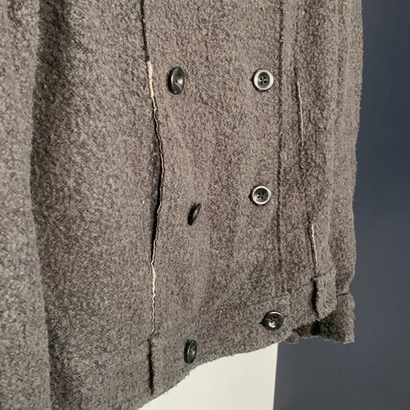 Free People We the Free Military Style Jacket Gray Size L - Picture 2 of 5